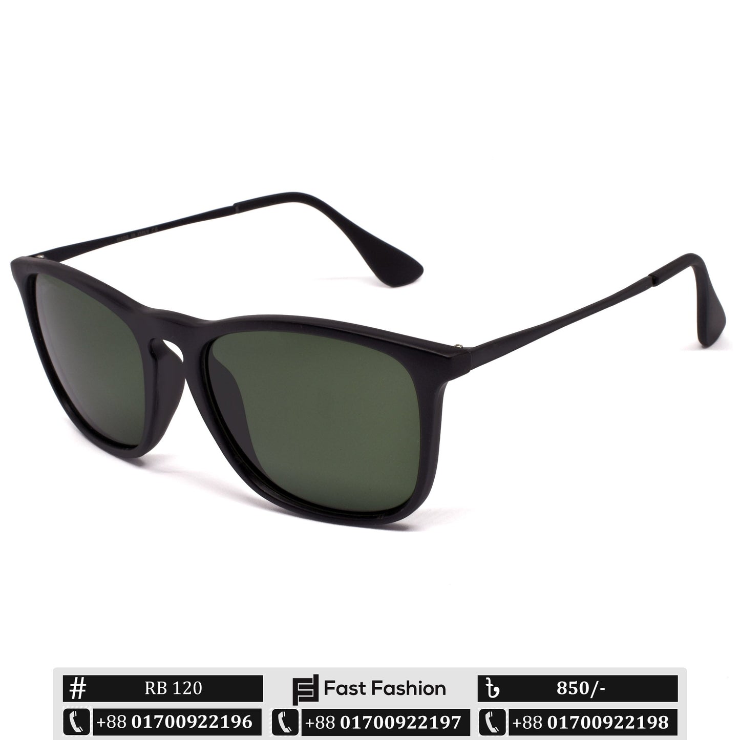 Stylish Wayfarer Shape Sunglass for Men | RB 120