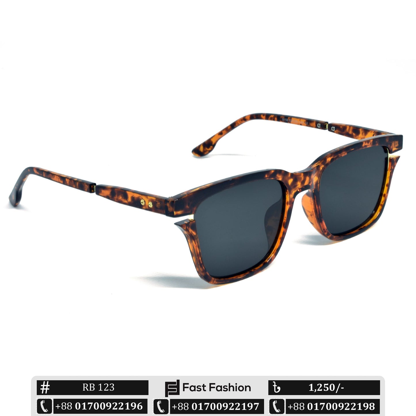 Trendy Stylish Wayfarer Shape Sunglass for Men | RB 123