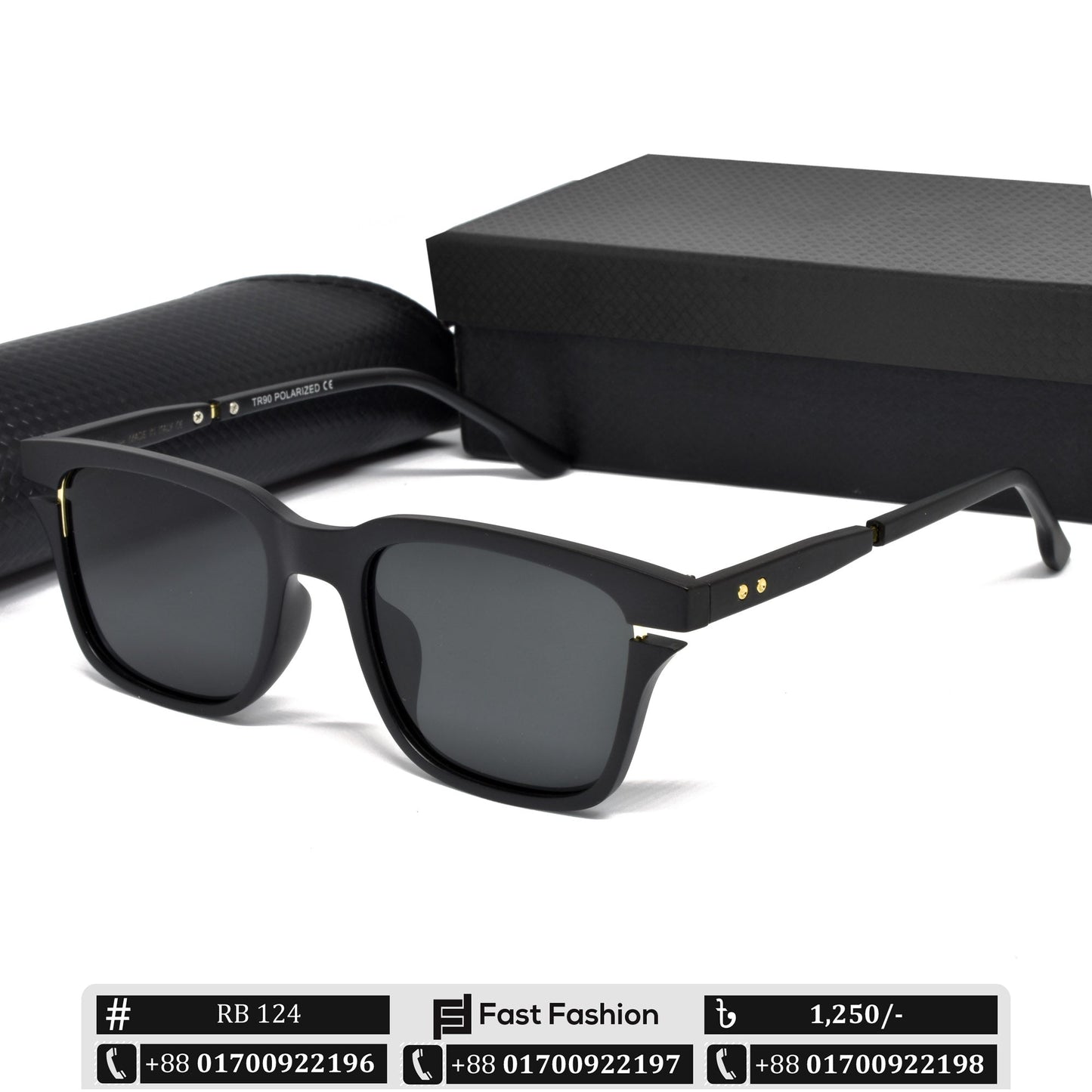 Trendy Stylish Wayfarer Shape Sunglass for Men | RB 124