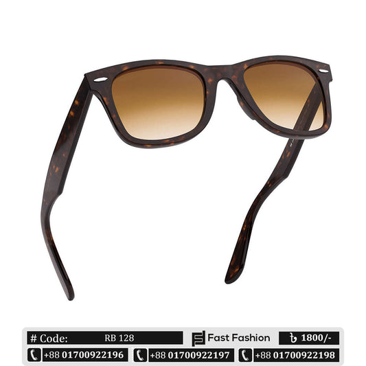 Classic Premium Quality Brown Wayfarer Sunglass for Men | RB 128