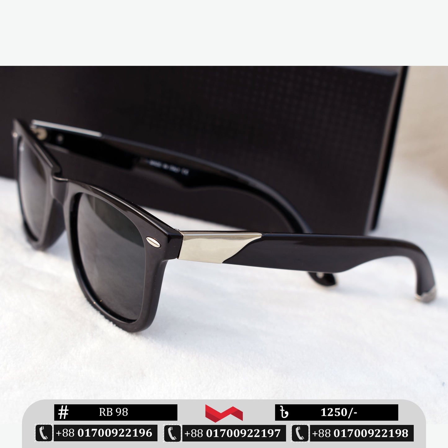 Classic Stylish Mercury Wayfarer Sunglass for Men | RB 98