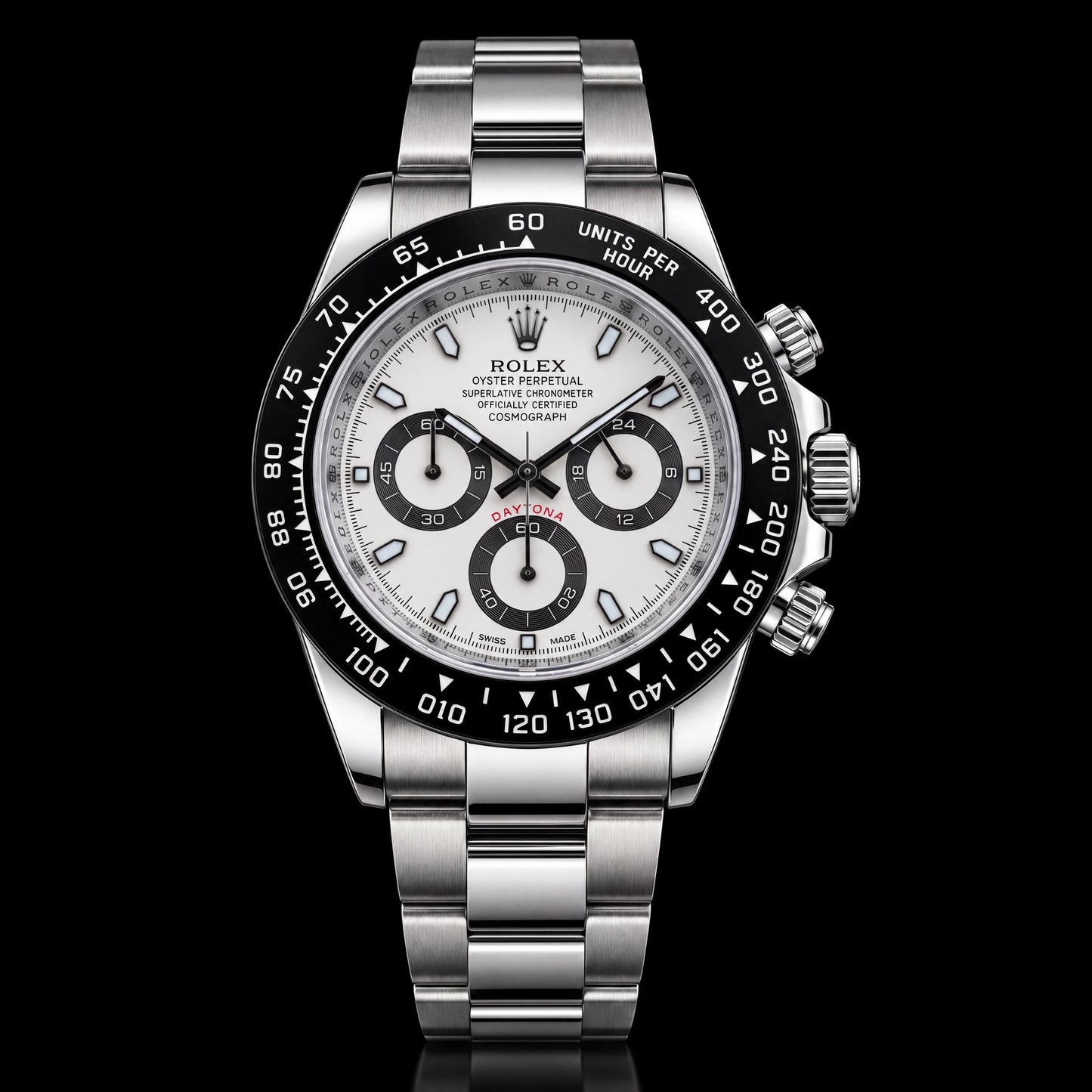 ROLEX Day Tona Chronograph Quartz Watch | RLX Watch DT 68 F