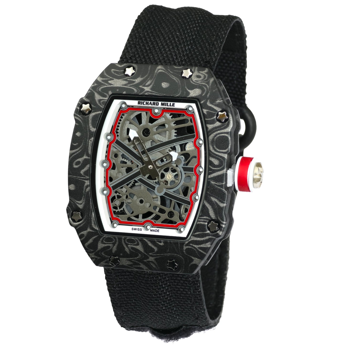 Premium Quality Richard Mille Nylon Belt Quartz Watch | Richard Watch 1035 NF