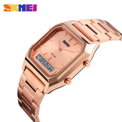 Classic Stylish SKMEI Dual Time Watch | SKMEI 08