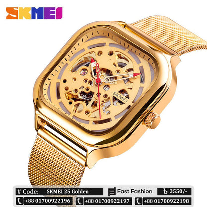 Original SKMEI Luxury Mechanical Watch For Men - SKMEI 25