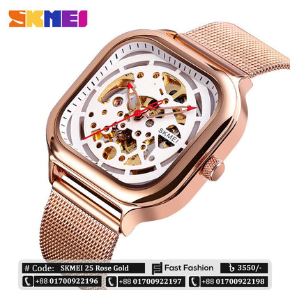 Original SKMEI Luxury Mechanical Watch For Men - SKMEI 25