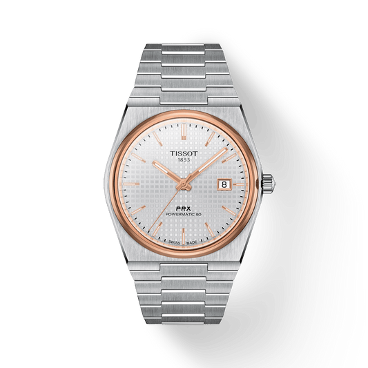 Original Tissot PRX POWERMATIC 80 Automatic Watch | Silver