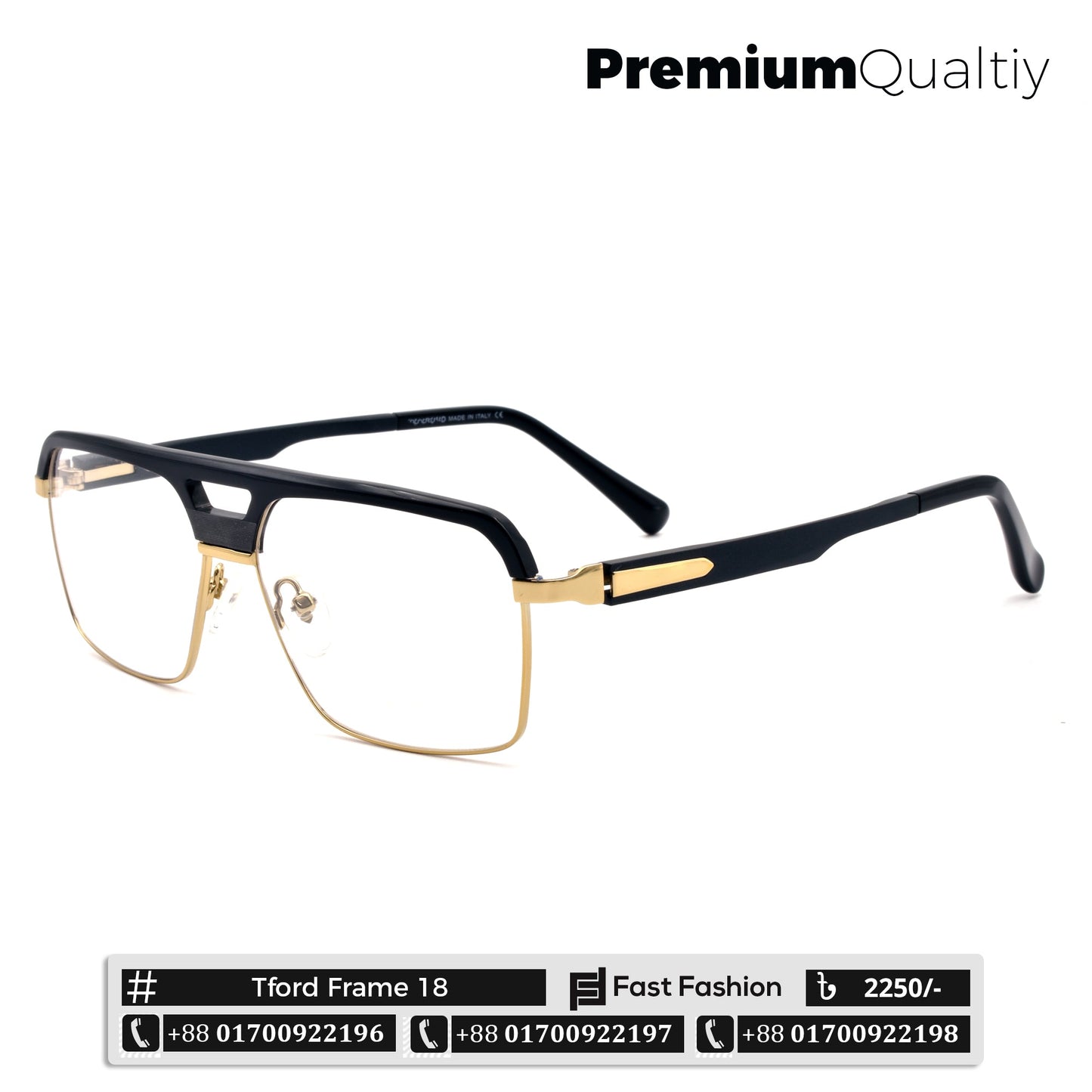 Trendy Stylish Optic Frame | TFord Frame 18 | Premium Quality