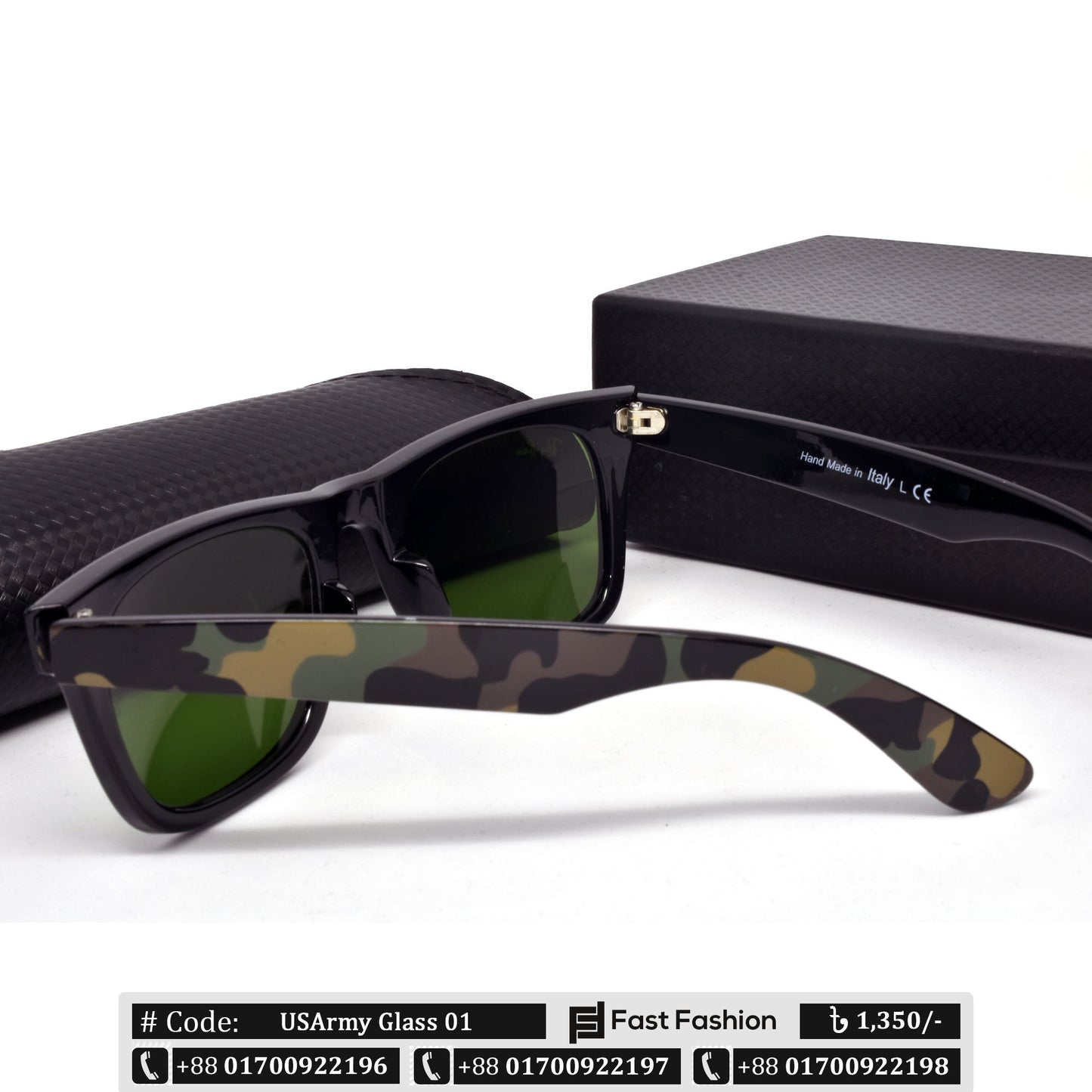 Stylish USMarin & USArmy Style Wayfarer Sunglass for Men