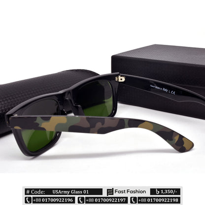 Stylish USMarin & USArmy Style Wayfarer Sunglass for Men