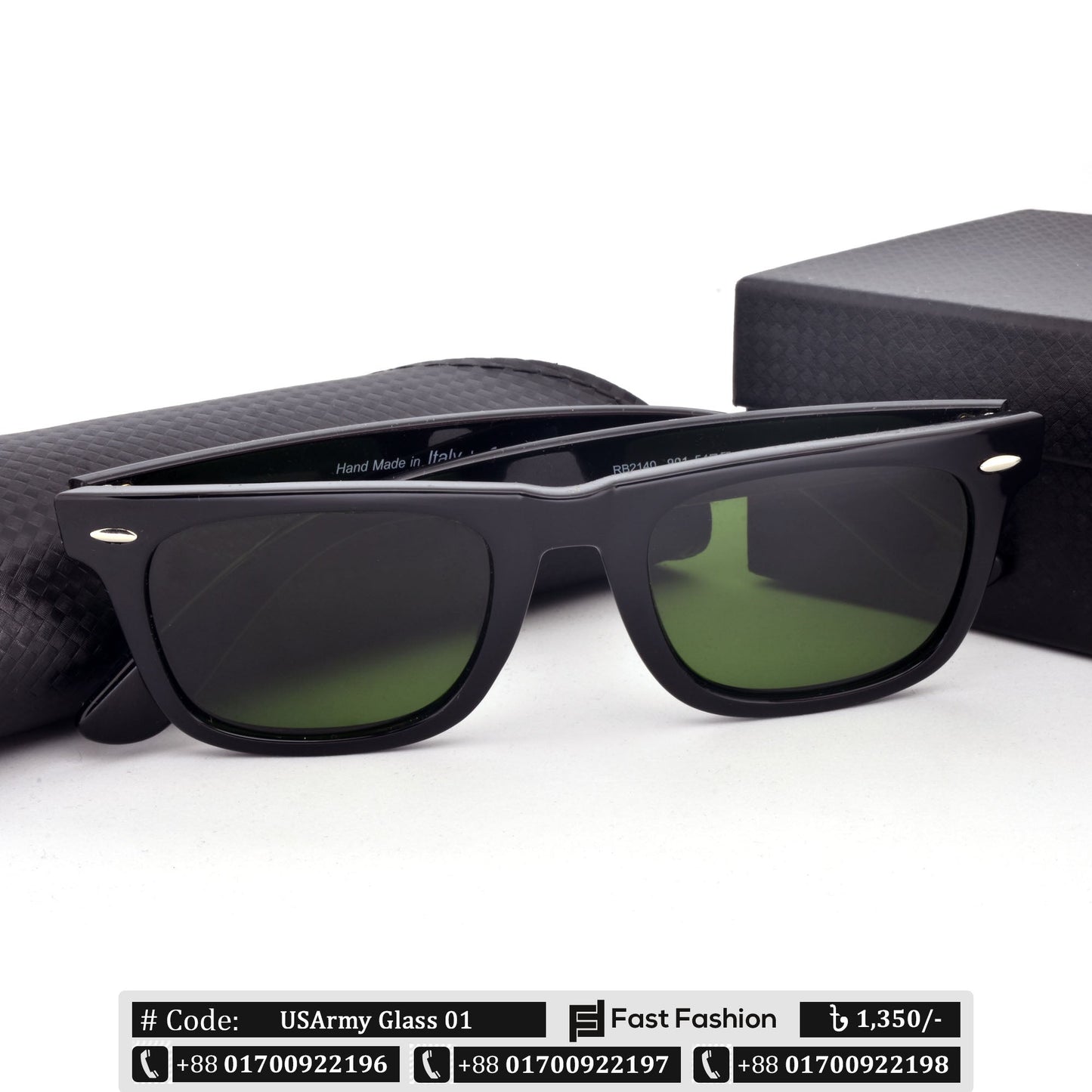 Stylish USMarin & USArmy Style Wayfarer Sunglass for Men
