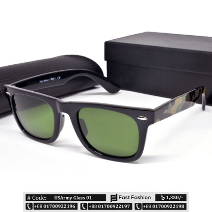 Stylish USMarin & USArmy Style Wayfarer Sunglass for Men