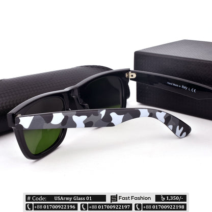 Stylish USMarin & USArmy Style Wayfarer Sunglass for Men