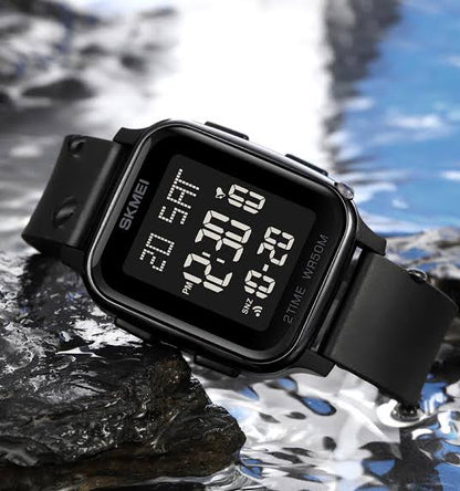 SKMEI 5Bar Waterproof LED Digital Watch | SKMEI 1858