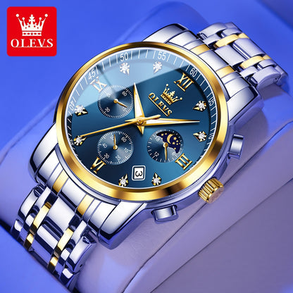 Original Olevs Watch | 100% Authentic | Olevs Watch 2858