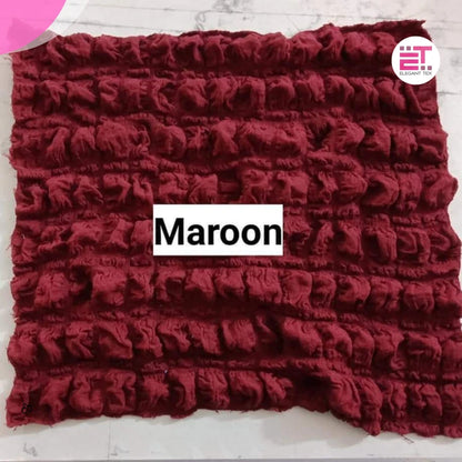Turky Sofa Cover | Maroon Color | Solid