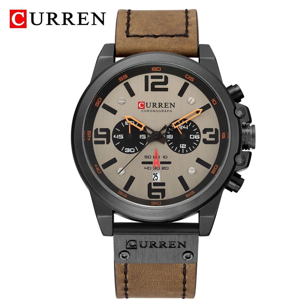 Original Trendy Stylish CURREN Chronograph Watch | Curren 8314