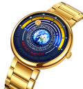 SKMEI Starry Sky Quartz Watch | 100% Authentic | SKMEI 2361 Golden