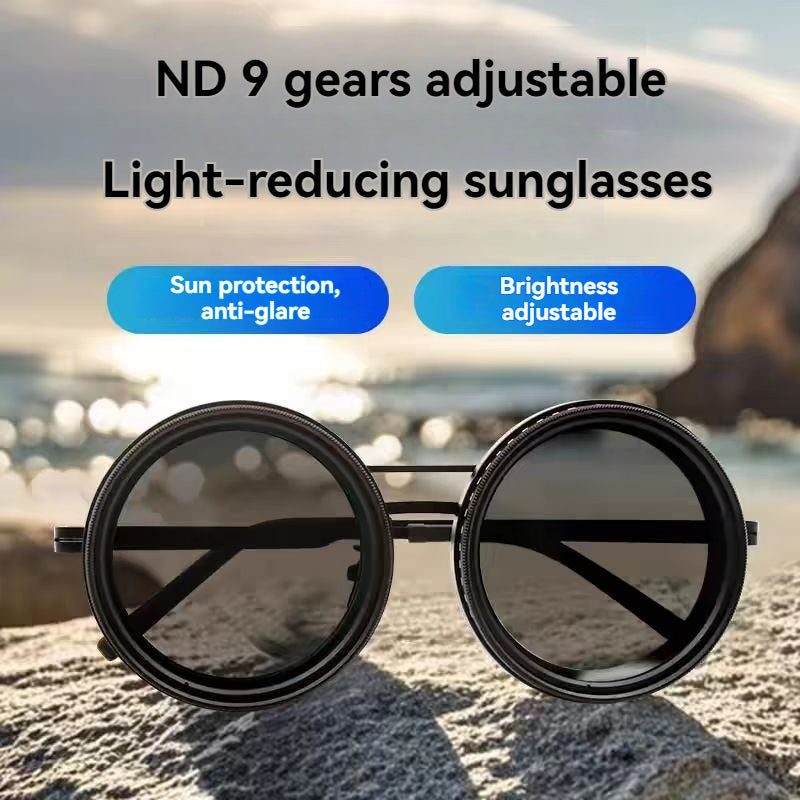 Stylish ND9 Handmade Adjustable Dimming Tint Sunglass | RB ND9