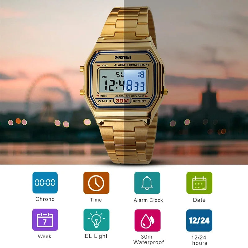 Classic Stylish SKMEI Digital LED Watch | SKMEI 1123