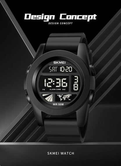 SKMEI Digital LED Watch | SKMEI 1906