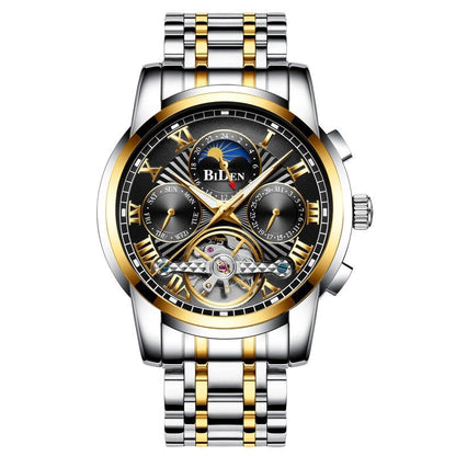 Original BIDEN Tourbillon Automatic Mechanical Watch - Biden 50