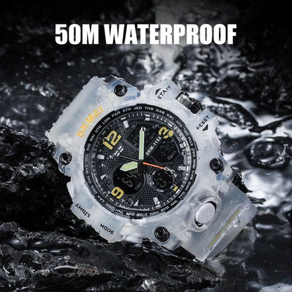 SKMEI Military Sport Digital 5Bar Waterproof Dual Display Watch - SKMEI 46