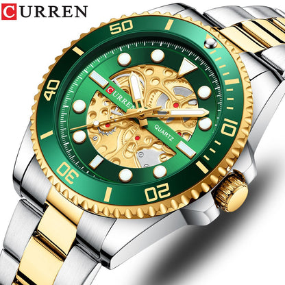 Original Trendy Stylish Stainless Steel CURREN Watch - Curren 64