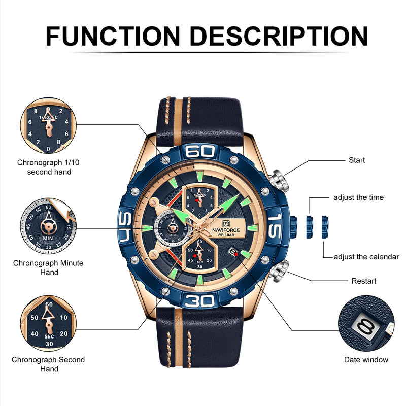 NAVIFORCE Sport Watches for Men | NF 66