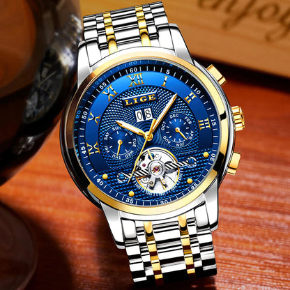 LIGE Automatic Mechanical Watch | Lige 20