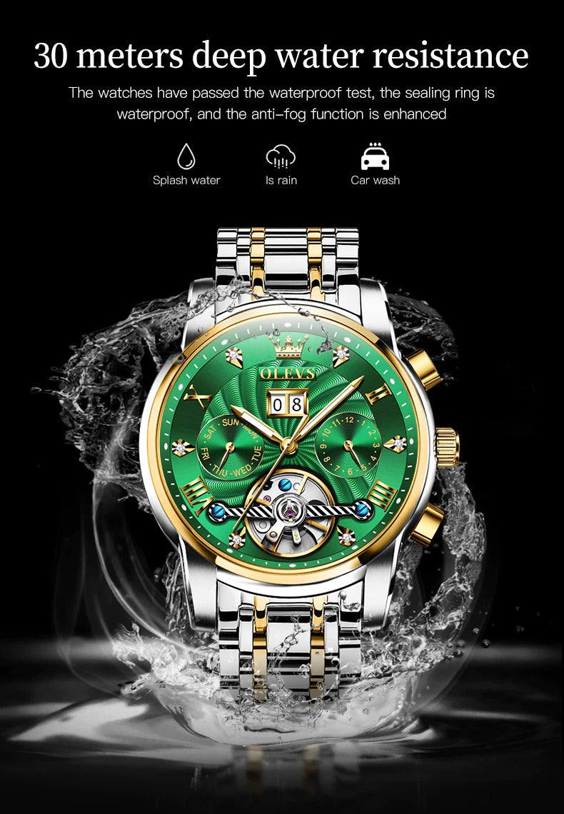 Luxury Original OLEVS Premium Quality Mechanical Watch - OLEVS Watch 08