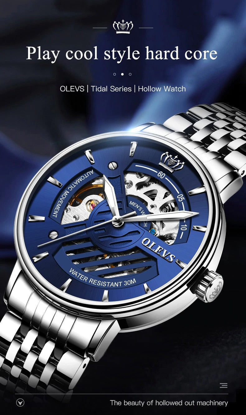 Brand New Original OLEVS Premium Quality Mechanical Watch - OLEVS Watch 03