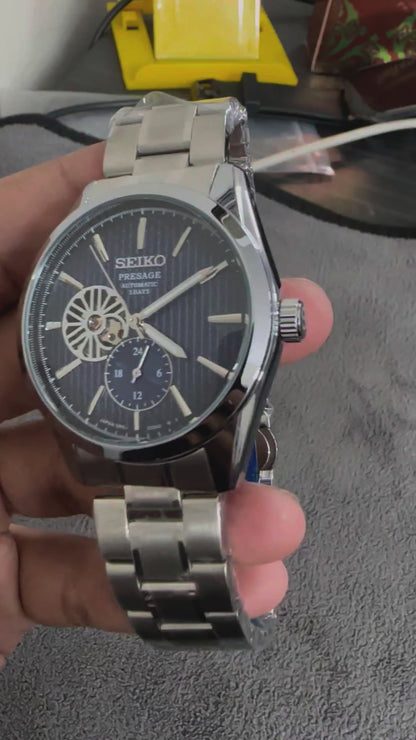 Stylish SEIKO Mechanical Watch | SKO Watch M12 A