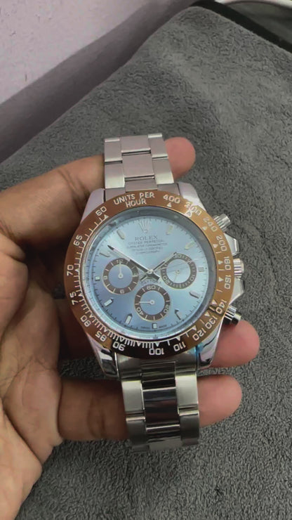 ROLEX Day Tona Chronograph Quartz Watch | RLX Watch DT 68 A