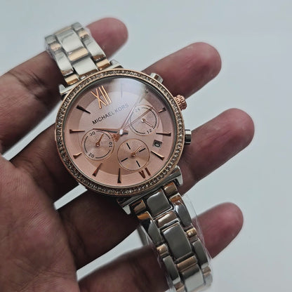 MICHAEL KORS Ladies Quartz Watch | MK Ladies Watch 01