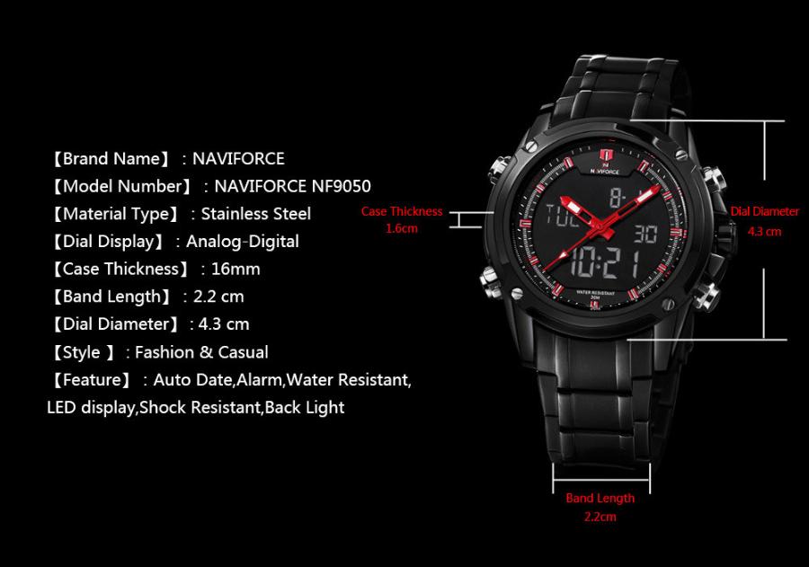 Naviforce 02 Watch | 100% Original - NF 02 | Premium Quality