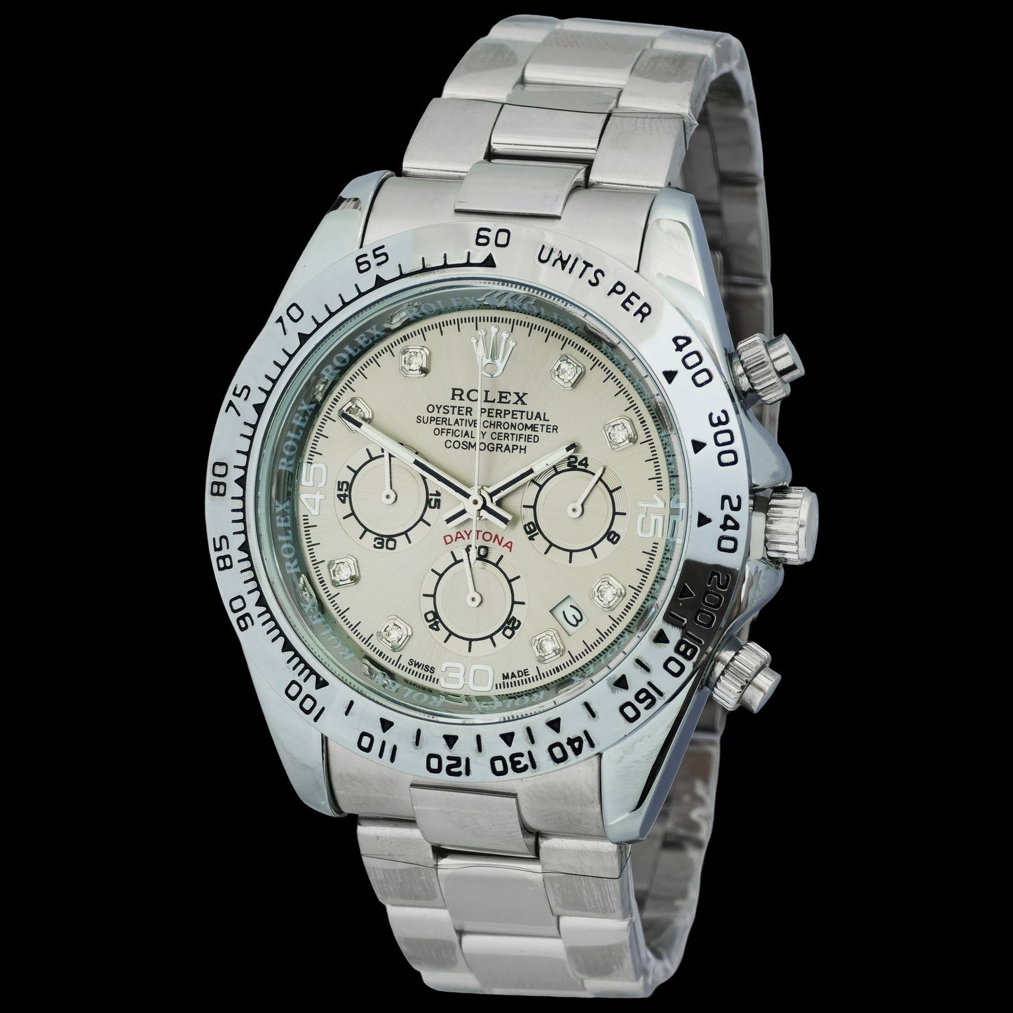 ROLEX Day Tona Chronograph Quartz Watch | RLX Watch DT 68 C