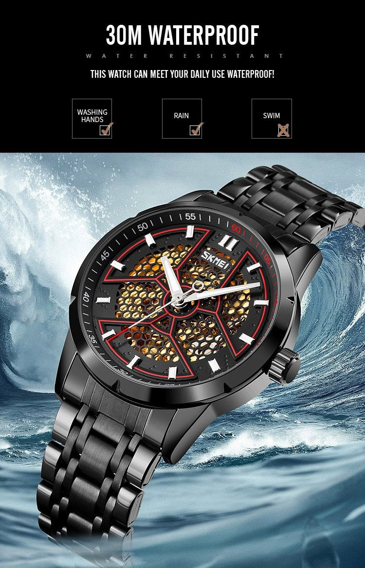 Original SKMEI Luxury Mechanical Watch For Men - SKMEI 39