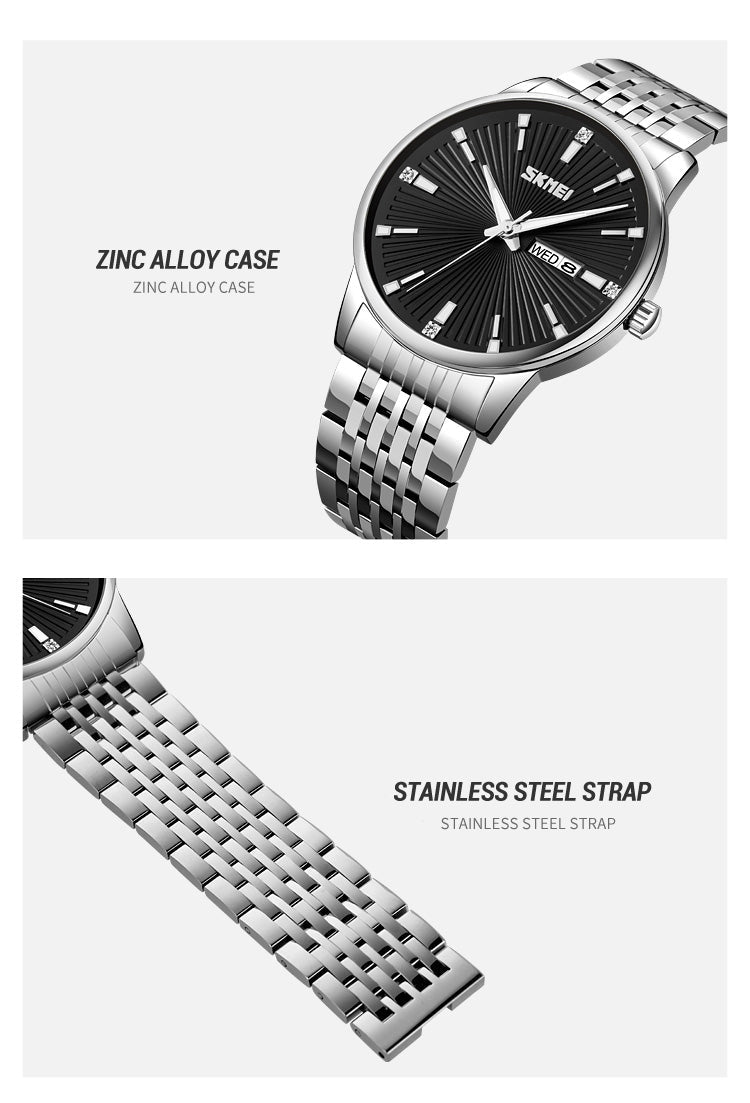 SKMEI 9323 Stylish Premium Quality Quartz Watch | SKMEI 80