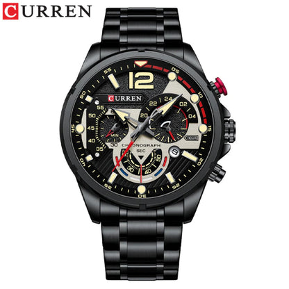 Trendy Stylish Stainless Steel Original CURREN Watch for Men | Curren 53